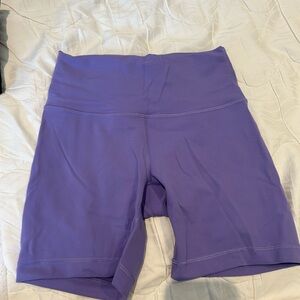 LULULEMON Women's Purple Biker Shorts